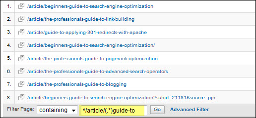 站长必须掌握的五个Google Analytics使用窍门4