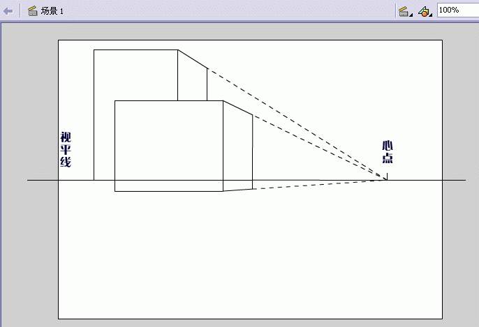 Flash教程：动画背景的绘制方法之透视篇(给新手)14