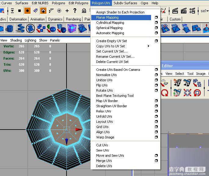 MAYA制作棕榈树的建模15