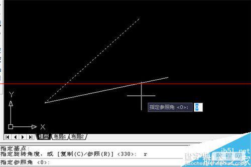 cad中参照旋转功能怎么使用？5