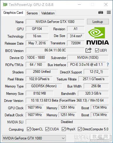 旗舰卡皇GTX1080怎么样 GTX 1080旗舰版全面评测34