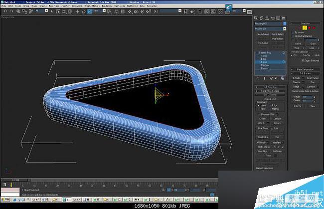 3dmax特形建筑物的建模流程详解7