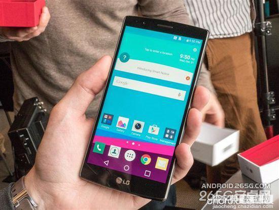 LG G4真机上手图赏 采用皮质后盖屏幕手感都不错12