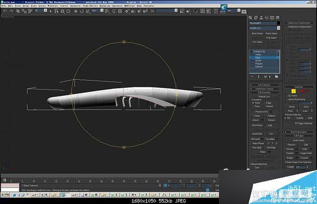 3dmax特形建筑物的建模流程详解13