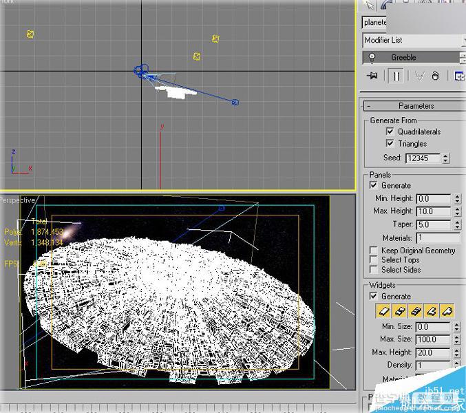 3DSMAX打造超炫的大型科幻场景6