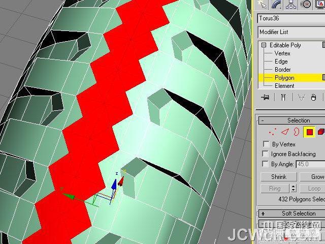 3ds MAX建模制作汽车轮胎实例教程19