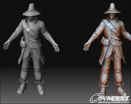 MAYA结合Zbrush制作真实的战争英雄人物教程15
