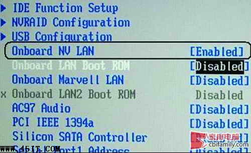 915主板找不到onboard LAN boot rom这个选项1