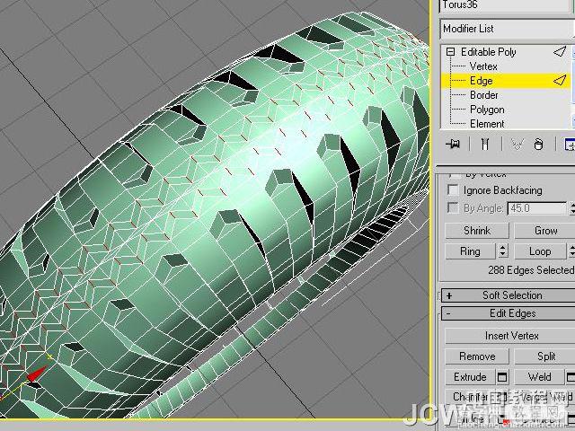 3ds MAX建模制作汽车轮胎实例教程21