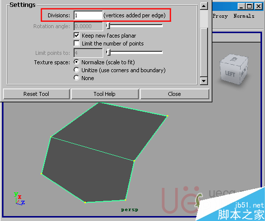 MAYA Polygons建模Edit Mesh命令集详解21