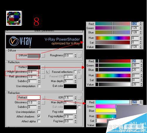 3dsmax加vray制作一幅漂亮的客厅效果图11