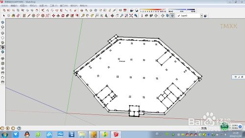 CAD导入Sketchup建模基本详细步骤37