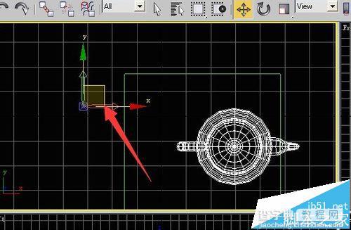 3dsmax物体怎么脱离轴心脱自由移动并恢复?6