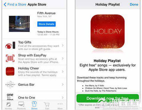 圣诞节到了怎么下载iTunes里面的免费音乐2