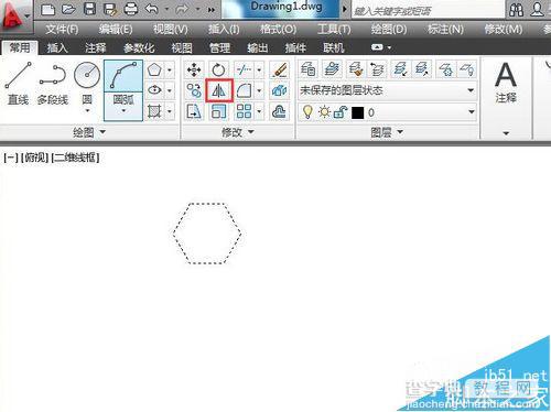 CAD使用工具和画图指令快速绘制足球的教程4