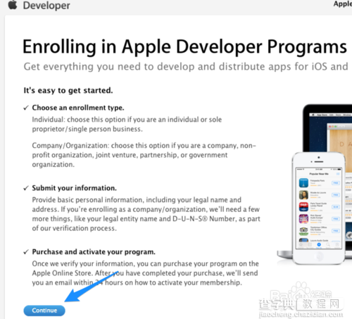 ios8开发者账号怎么注册？ios8苹果开发者账号注册申请流程8
