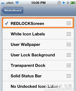 ios7越狱后怎么换主题/美化主题 ios7主题插件winterboard使用图文教程详解12