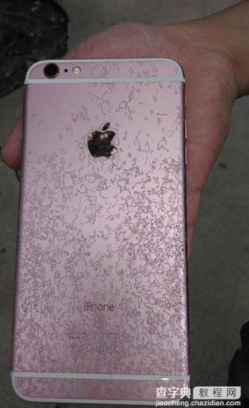 iPhone6S背面被氧化怎么办  iPhone6s机身背部掉漆无法修复的解决办法1