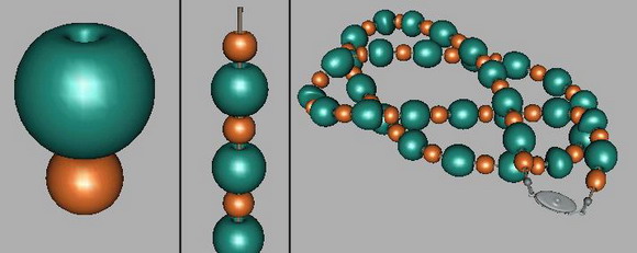 3DSMAX渲染精美的手镯5