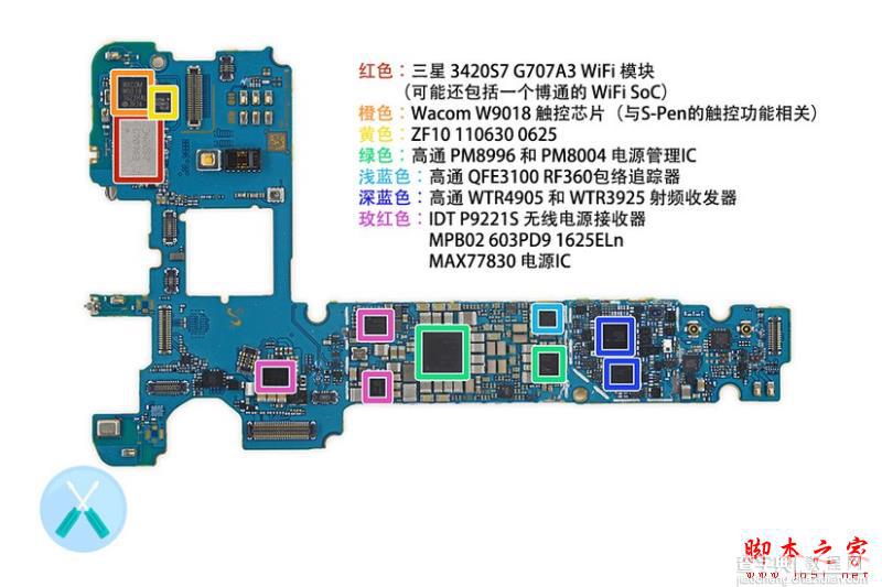 三星Note7 IP68防水内部做工好不好 三星Note7拆机深度评测图文详解24