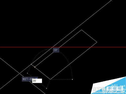 CAD怎么使用斜二测方法绘制长方体？9