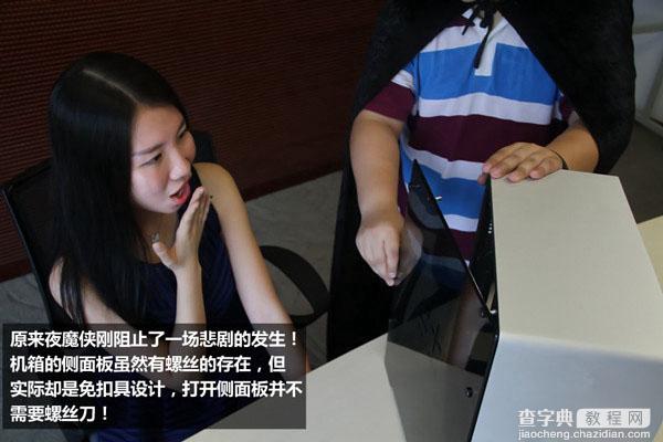 美女组装电脑装机教程：i5-6500全侧透光效DIY装机全过程图文详解6