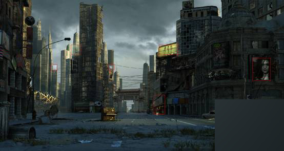 3DMAX打造荒凉败落的城市建模教程31