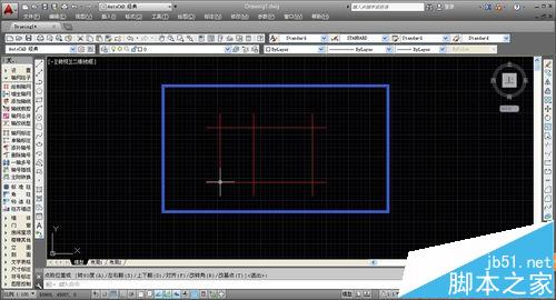 CAD建筑图纸中怎么绘制转角窗和轴网墙?5