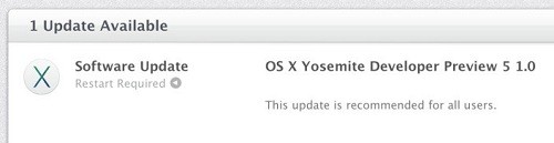 苹果OS X Yosemite DP5开发者测试版发布详情介绍1