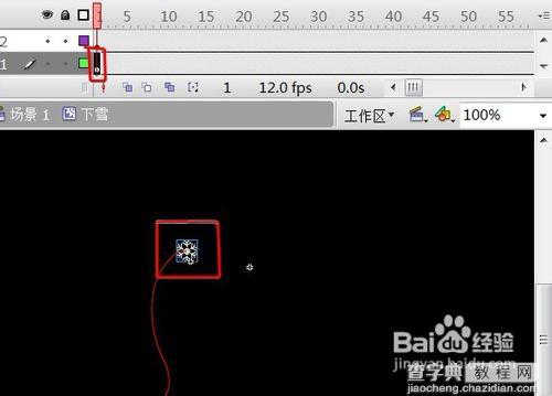 教你怎么样利用Flash制作下雪的逼真效果18