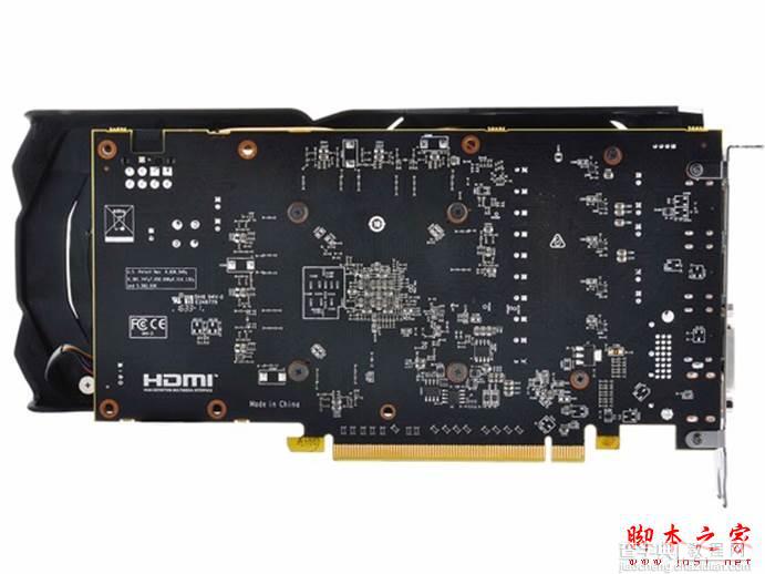 讯景XFX RX 470D 4G黑狼版显卡评测和拆解6