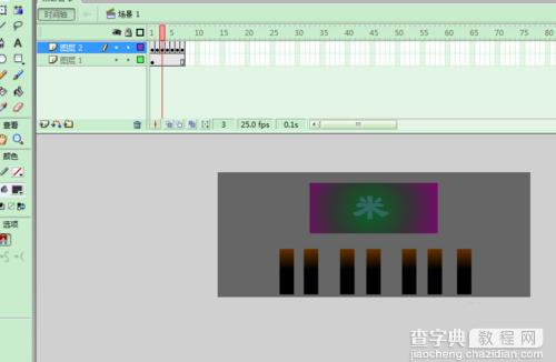 FLASH模拟按键音符动画效果9