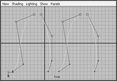 Maya7.0 NURBS建模之编辑曲线介绍4