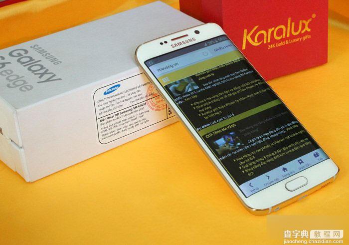 24K黄金版本Galaxy S6和Galaxy S6 Edge亮相 价格不算太贵26