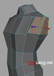 MAYA建立人体躯干的建模教程13