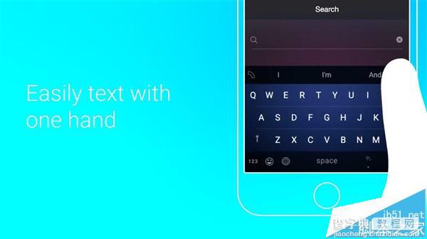 微软推出iPhone输入法 弧形键盘手速爆表1