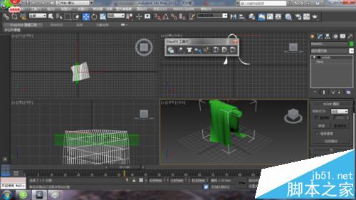 3dmax怎么制作布料褶皱效果? 3dmax布料自然挂起的褶皱效果的实例教程6