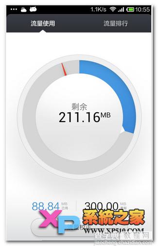 小米note怎么设置自动校正流量以监控流量的实际使用数据6