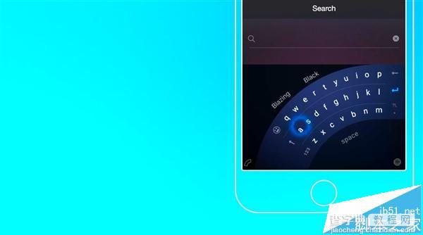微软推出iPhone输入法 弧形键盘手速爆表2
