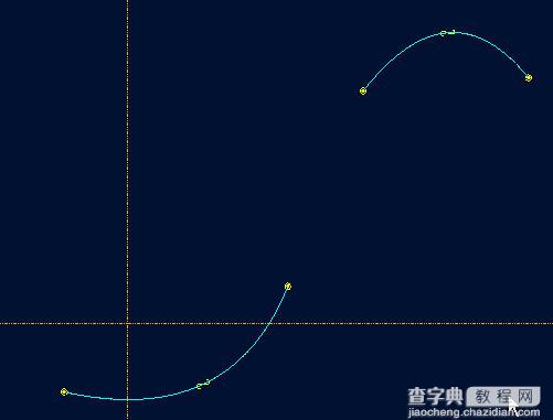 用Pro/E制作两条c2(曲率相连)的曲线10