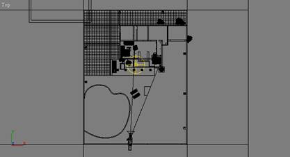 3DSMAX制作别墅夜景3D效果图23