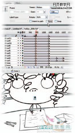 flash制作同步特效动画技巧图解9