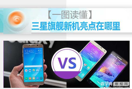 一秒看懂 三星Note 5究竟比Note 4强在哪里？2