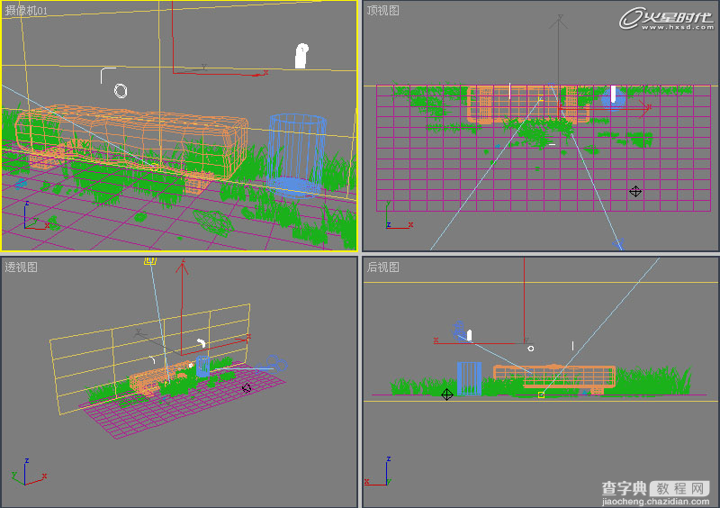 3DSMAX材质贴图教程：制作夏日小巷一角6