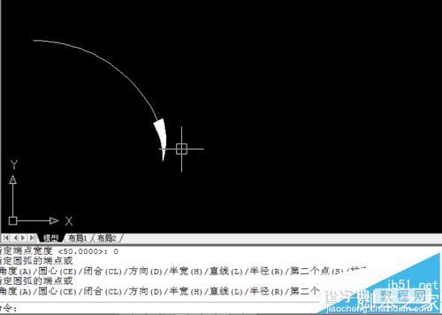 cad中弯曲箭头和直线箭头怎么绘制修改?10