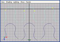 Maya7.0 NURBS建模之编辑曲线介绍3