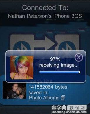 iphone5s蓝牙怎么用? iphone5s蓝牙传照片教程1