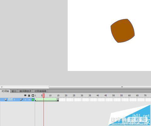 Flash cs6各种补间动画有什么区别? Flash创建补间动画的新手教程4