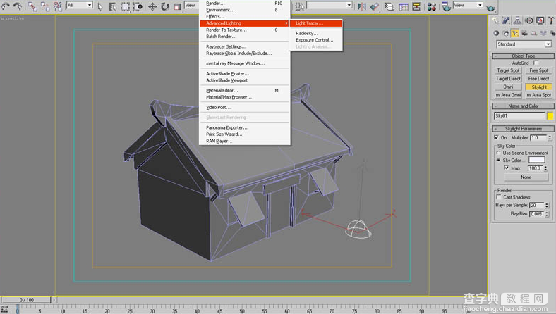 3DMAX制作网游烘焙材质方法及技巧介绍10