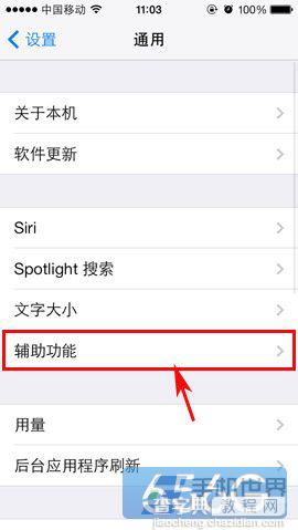 ios7小圆点在哪设置 ios7小圆点代替home键的使用频率设置教程2